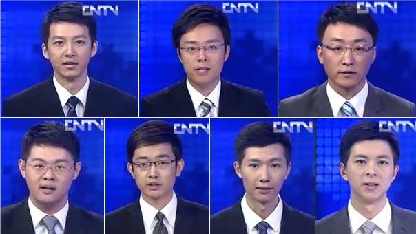 中国传媒大学7位实习主播亮相中央电视台